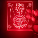 ADVPRO Girls don't cry Tabletop LED neon sign st5-j5054 - Red