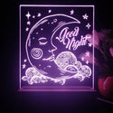 ADVPRO Classic moon - good night Tabletop LED neon sign st5-j5067 - Purple