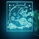ADVPRO Classic moon - good night Tabletop LED neon sign st5-j5067 - Sky Blue
