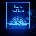 ADVPRO Time to read books Tabletop LED neon sign st5-j5071 - Blue