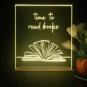 ADVPRO Time to read books Tabletop LED neon sign st5-j5071 - Yellow