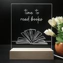 ADVPRO Time to read books Tabletop LED neon sign st5-j5071 - 7 Color