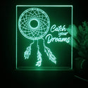 ADVPRO Catch your dreams Tabletop LED neon sign st5-j5073 - Green