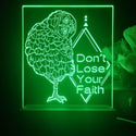 ADVPRO Don't lose your faith Tabletop LED neon sign st5-j5081 - Green