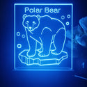 ADVPRO Polar Bear Tabletop LED neon sign st5-j5083 - Blue
