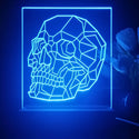 ADVPRO Skull head outline Tabletop LED neon sign st5-j5086 - Blue
