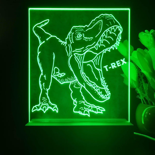 ADVPRO T-Rex Tabletop LED neon sign st5-j5100 - Green