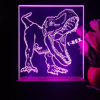 ADVPRO T-Rex Tabletop LED neon sign st5-j5100 - Purple