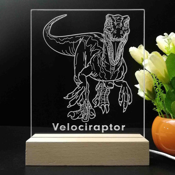 ADVPRO Velociraptor Tabletop LED neon sign st5-j5101 - 7 Color