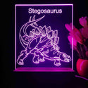 ADVPRO Stegosaurus Tabletop LED neon sign st5-j5102 - Purple