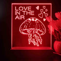 ADVPRO Ocean  series – jellyfish Tabletop LED neon sign st5-j5104 - Red
