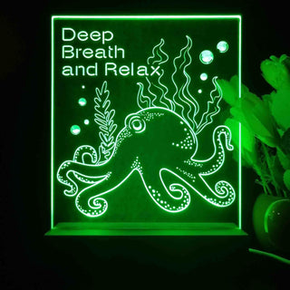 ADVPRO Ocean  series – octopus Tabletop LED neon sign st5-j5105 - Green