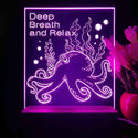 ADVPRO Ocean  series – octopus Tabletop LED neon sign st5-j5105 - Purple