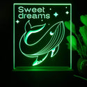 ADVPRO Ocean  series – whale Tabletop LED neon sign st5-j5106 - Green