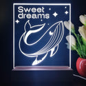 ADVPRO Ocean  series – whale Tabletop LED neon sign st5-j5106 - White