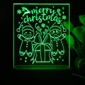 ADVPRO Merry Christmas - Gingerbread man Tabletop LED neon sign st5-j5107 - Green