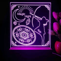 ADVPRO Women warrior – magic night Tabletop LED neon sign st5-j5113 - Purple