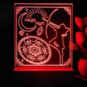 ADVPRO Women warrior – magic night Tabletop LED neon sign st5-j5113 - Red