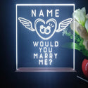 ADVPRO Angel Ring - Would you marry me? Personalized Tabletop LED neon sign st5-p0001-tm - White