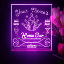 ADVPRO Home ba with 5 beers Personalized Tabletop LED neon sign st5-p0003-tm - Purple