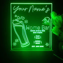 ADVPRO Home Bar Open 24 Hours Personalized Tabletop LED neon sign st5-p0007-tm - Green