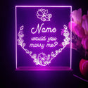 ADVPRO Would you marry me? Personalized Tabletop LED neon sign st5-p0009-tm - Purple