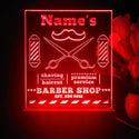ADVPRO Barber Shop_01 Icon at the middle Personalized Tabletop LED neon sign st5-p0010-tm - Red