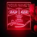 ADVPRO Barber Shop_04 Big Barber Logo Personalized Tabletop LED neon sign st5-p0013-tm - Red