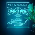 ADVPRO Barber Shop_04 Big Barber Logo Personalized Tabletop LED neon sign st5-p0013-tm - Sky Blue