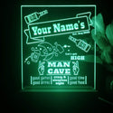 ADVPRO Man Cave_Drink beer with moon Personalized Tabletop LED neon sign st5-p0019-tm - Green