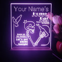 ADVPRO Home Bar_Skill drink beer Personalized Tabletop LED neon sign st5-p0023-tm - Purple