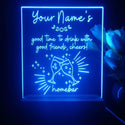 ADVPRO Home Bar_Girlish Style Personalized Tabletop LED neon sign st5-p0024-tm - Blue
