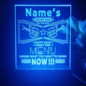 ADVPRO Home Bar Menu for you to order Personalized Tabletop LED neon sign st5-p0025-tm - Blue