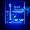 ADVPRO Band Room Vertical Big Guitar Personalized Tabletop LED neon sign st5-p0027-tm - Blue