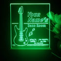 ADVPRO Band Room Vertical Big Guitar Personalized Tabletop LED neon sign st5-p0027-tm - Green