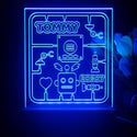 ADVPRO Robot Toy Theme Personalized Tabletop LED neon sign st5-p0048-tm - Blue