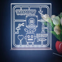 ADVPRO Robot Toy Theme Personalized Tabletop LED neon sign st5-p0048-tm - White