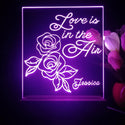 ADVPRO love in the air Personalized Tabletop LED neon sign st5-p0055-tm - Purple