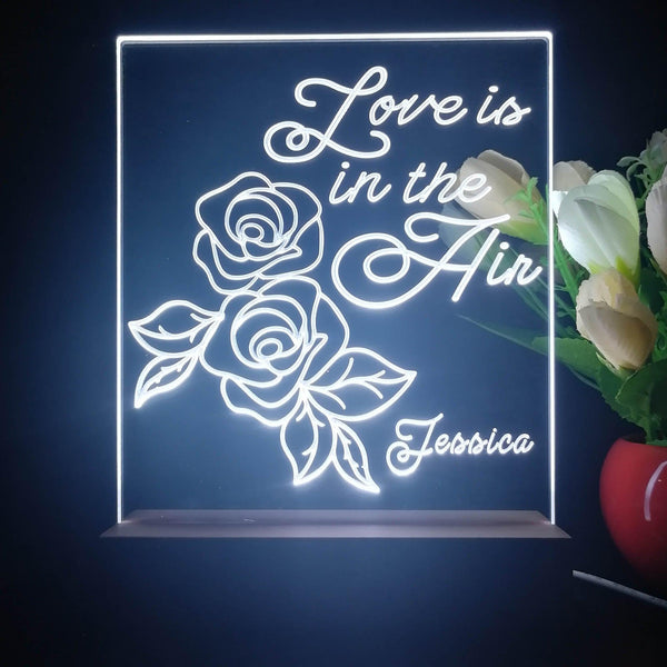 ADVPRO love in the air Personalized Tabletop LED neon sign st5-p0055-tm - White