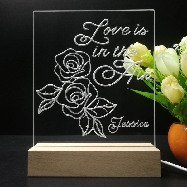 ADVPRO love in the air Personalized Tabletop LED neon sign st5-p0055-tm - 7 Color