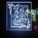 ADVPRO Happy wedding Personalized Tabletop LED neon sign st5-p0056-tm - White