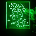 ADVPRO My beloved ballet shoes Personalized Tabletop LED neon sign st5-p0057-tm - Green