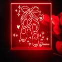 ADVPRO My beloved ballet shoes Personalized Tabletop LED neon sign st5-p0057-tm - Red