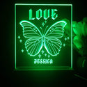 ADVPRO Butterfly with wording LOVE Personalized Tabletop LED neon sign st5-p0059-tm - Green