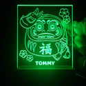 ADVPRO Japanese best wishes doll Personalized Tabletop LED neon sign st5-p0060-tm - Green