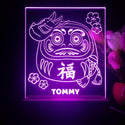 ADVPRO Japanese best wishes doll Personalized Tabletop LED neon sign st5-p0060-tm - Purple