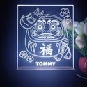 ADVPRO Japanese best wishes doll Personalized Tabletop LED neon sign st5-p0060-tm - White