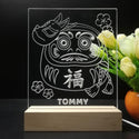 ADVPRO Japanese best wishes doll Personalized Tabletop LED neon sign st5-p0060-tm - 7 Color
