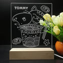 ADVPRO Japanese cup noodle with cat Personalized Tabletop LED neon sign st5-p0061-tm - 7 Color