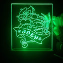 ADVPRO Skull hand with rose and love Personalized Tabletop LED neon sign st5-p0064-tm - Green